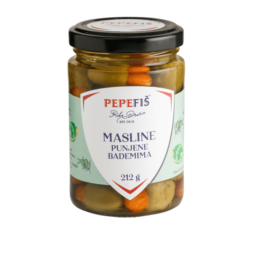 PEPEFIŠ - masline punjene bademima
