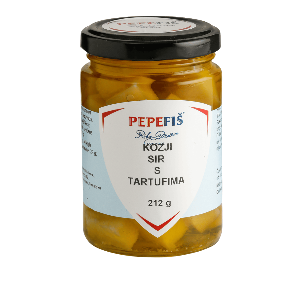 PEPEFIŠ - kozji sir s tatufima