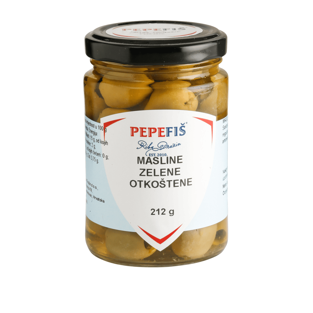 PEPEFIŠ - masline zelene otkostene